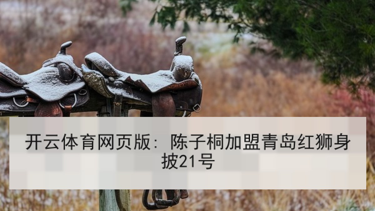 开云体育网页版: 陈子桐加盟青岛红狮身披21号 开云体育网页版: 陈子桐加盟青岛红狮身披21号